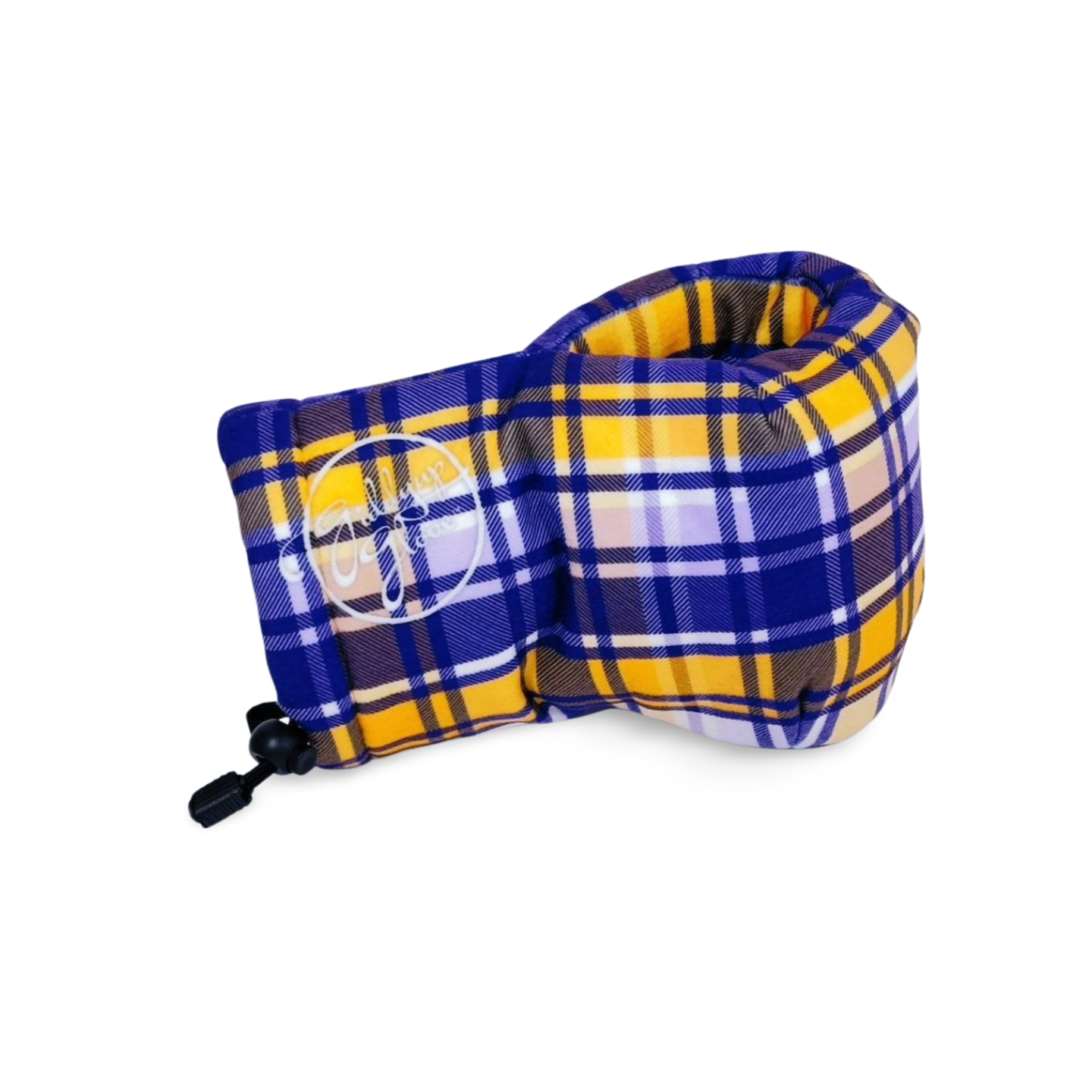 Winter Sunset Purple & Gold Plaid Giddyup Glove™