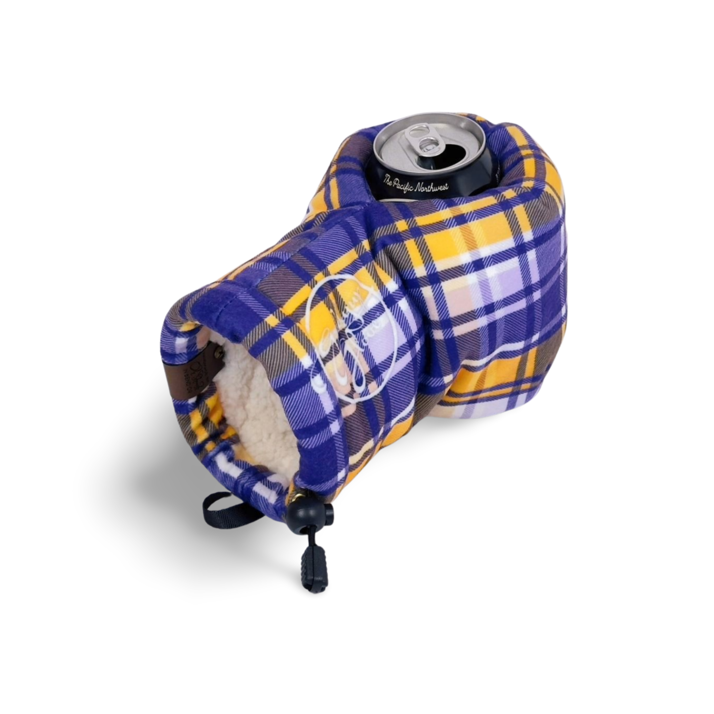 Winter Sunset Purple & Gold Plaid Giddyup Glove™