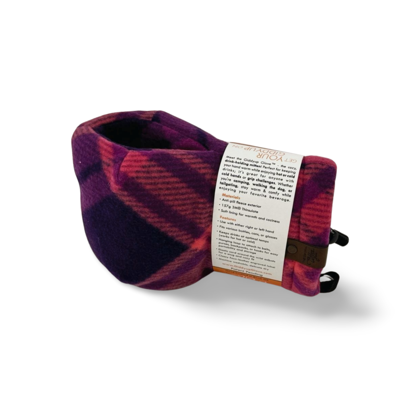 Pops of Pink Plaid Giddyup Glove™