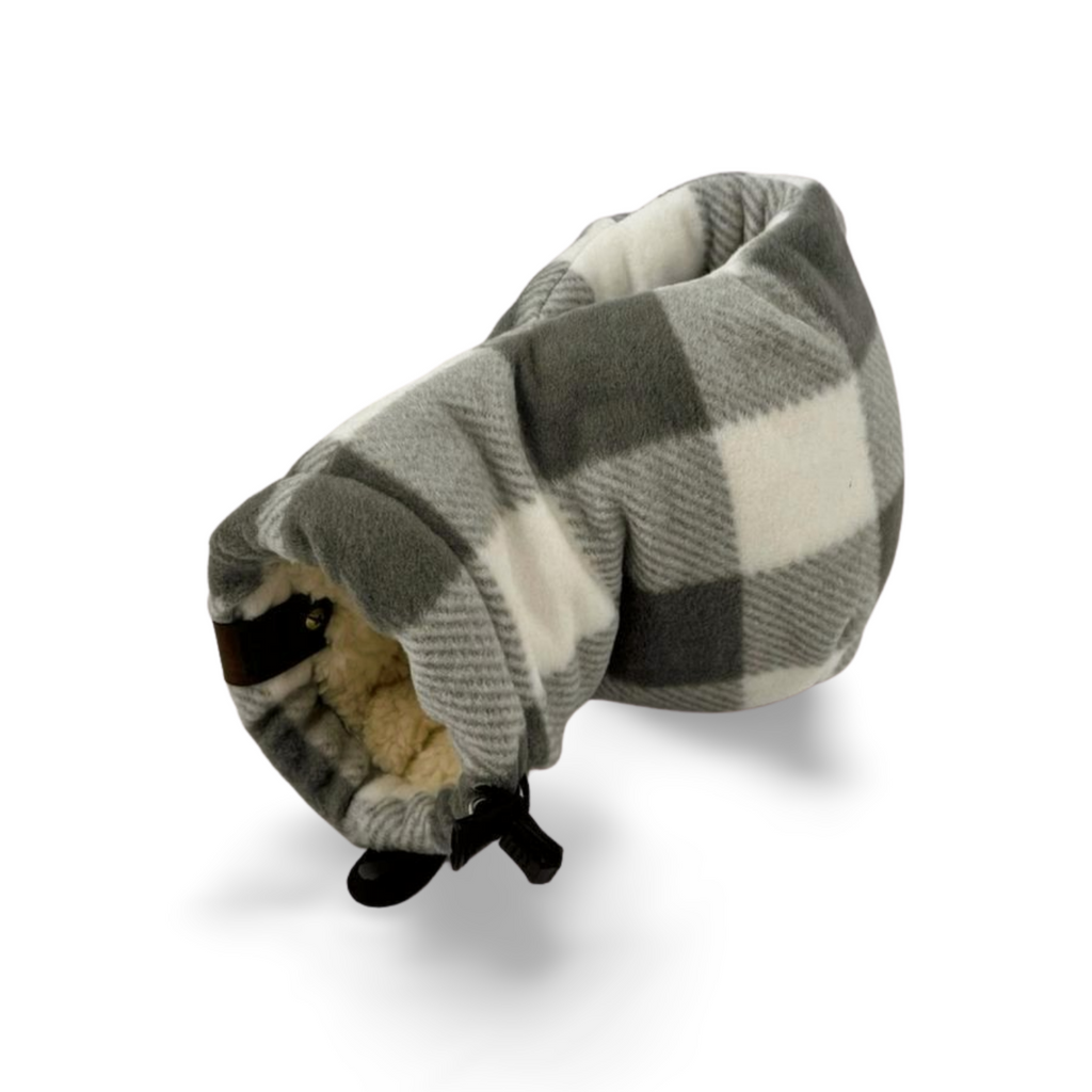 Grey & White Buffalo Plaid Giddyup Glove™